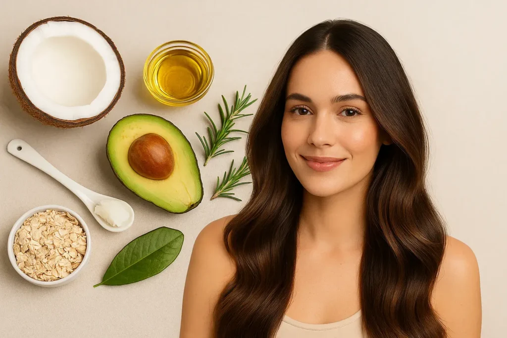 ingredientes naturales para el cabello
