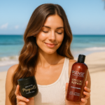 cuidado del cabello en la playa