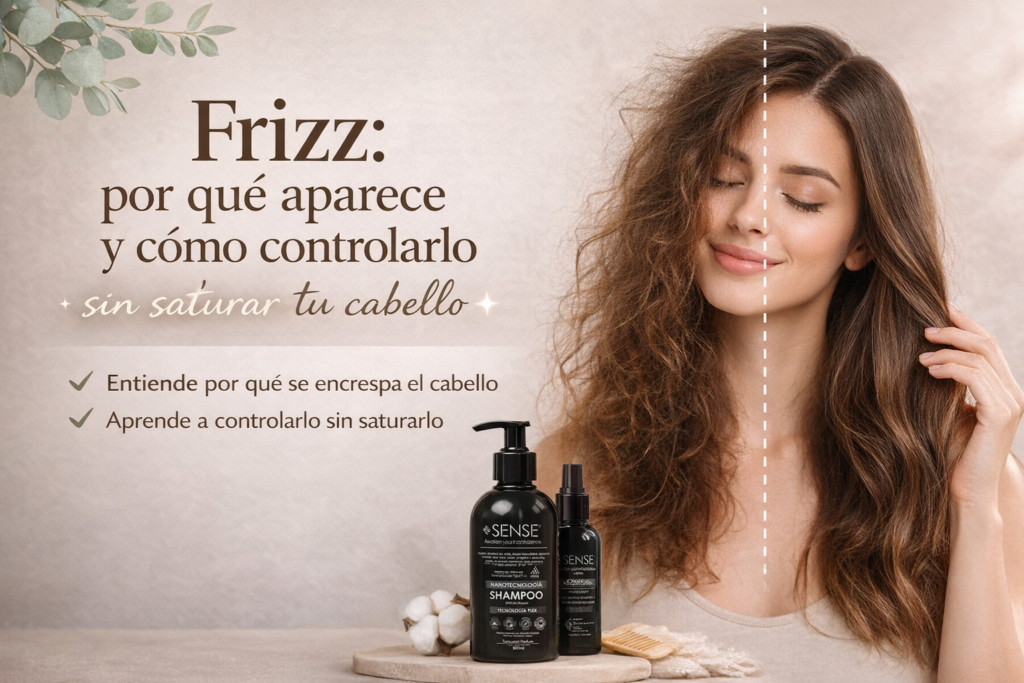 cómo controlar el frizz