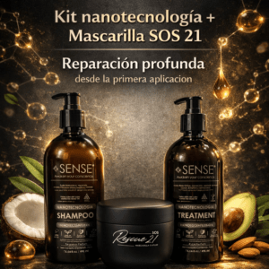 KIT NANOTECNOLOGÍA + MASCARILLA SOS 21