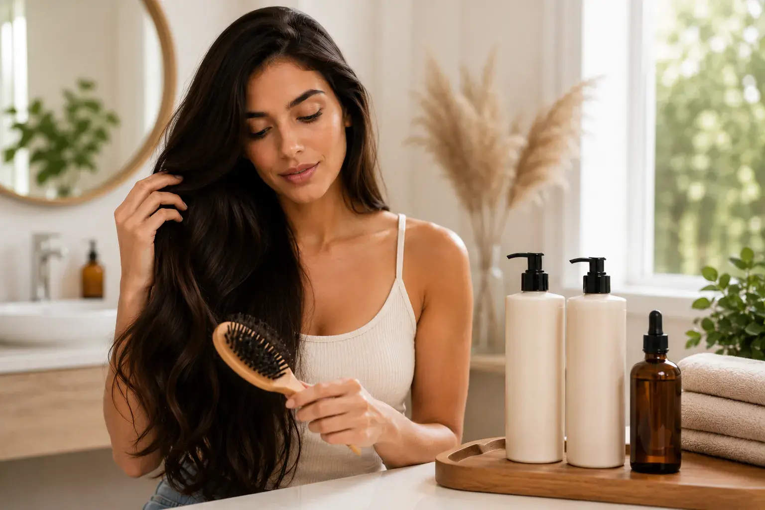 como tener un cabello abundante