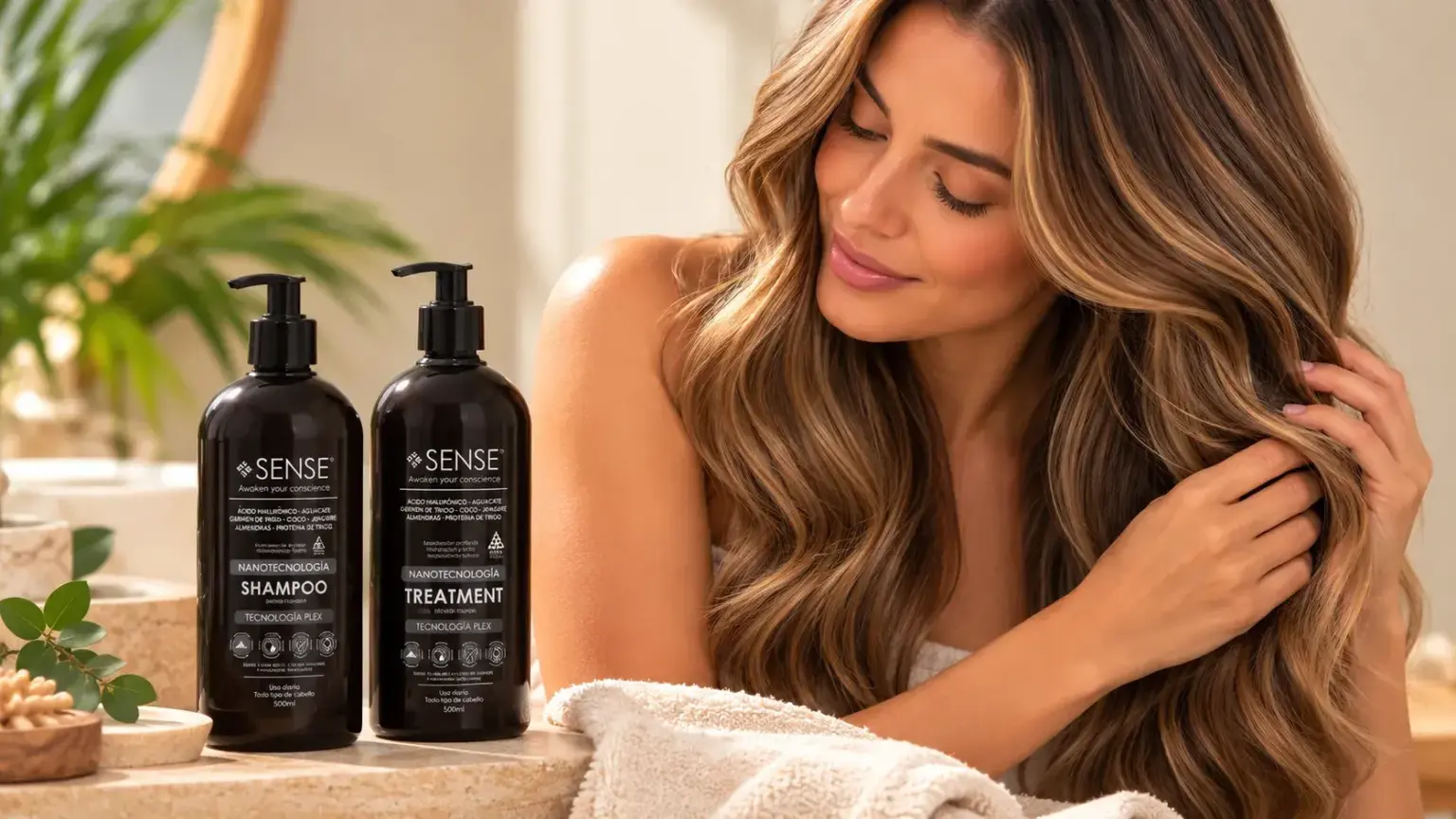 ¿Cómo recuperar el cabello reseco después de tinturarlo Sense